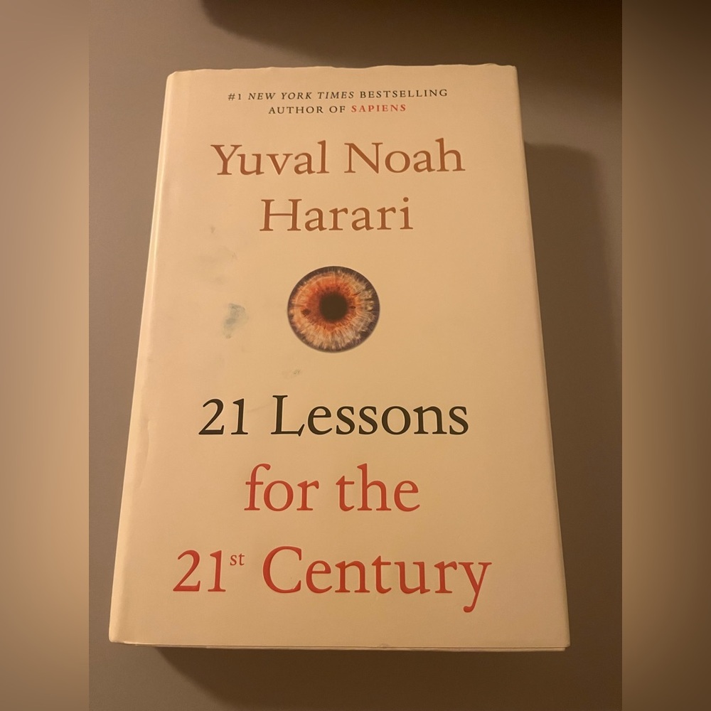 21 Lessons for the 21st Century Book